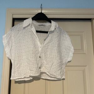Eyelet Blouse